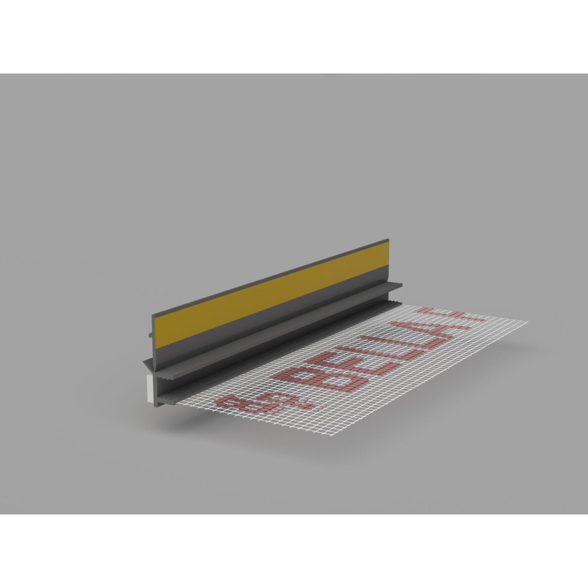 BELLA PLAST deformacinis PVC profilis su tinkleliu BP13 9/6 6