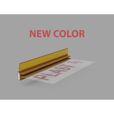 BELLA PLAST deformacinis PVC profilis su tinkleliu BP13 MIDI KOLOR 9/3 6 BELLA PLAST deformacinis PVC profilis su tinkleliu BP13 MIDI KOLOR 9/3 6