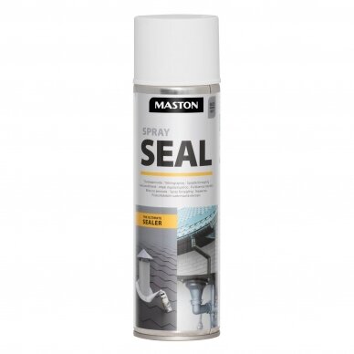 Aerozoliniai izoliuojantys dažai MASTON SPRAY SEAL, Balta, RAL9003 Aerozoliniai izoliuojantys dažai MASTON SPRAY SEAL, Balta, RAL9003