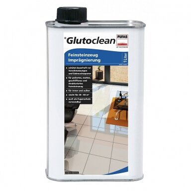 Akmens masės plytelių impregnantas GLUTOCLEAN Akmens masės plytelių impregnantas GLUTOCLEAN