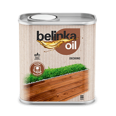 Eļļa koka terasēm Belinka OIL DECKING - Krāsa 205 0,75L