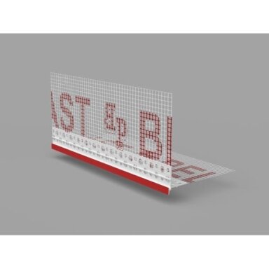 BELLA PLAST nulašėjimo PVC profilis su tinkleliu BP14 PLUS N BELLA PLAST nulašėjimo PVC profilis su tinkleliu BP14 PLUS N