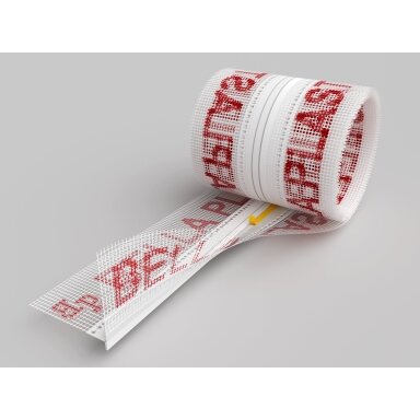 BELLA PLAST nulašėjimo PVC profilis su tinkleliu BP14 RF BELLA PLAST nulašėjimo PVC profilis su tinkleliu BP14 RF