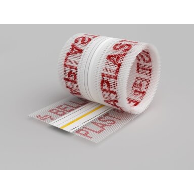 BELLA PLAST nulašėjimo PVC profilis su tinkleliu BP14 RF BELLA PLAST nulašėjimo PVC profilis su tinkleliu BP14 RF