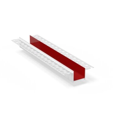 BELLA PLAST profilis PVC dekoratyvinių griovelių formavimui be tinklelio BP11 H3 R BELLA PLAST profilis PVC dekoratyvinių griovelių formavimui be tinklelio BP11 H3 R