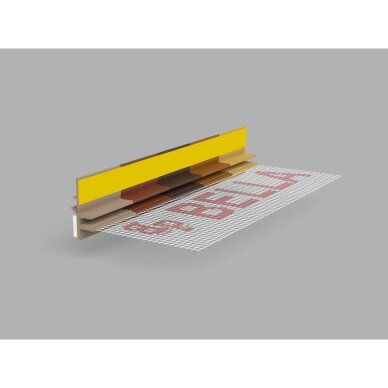 BELLA PLAST deformacinis PVC profilis su tinkleliu BP13 MIDI KOLOR 9/3 BELLA PLAST deformacinis PVC profilis su tinkleliu BP13 MIDI KOLOR 9/3