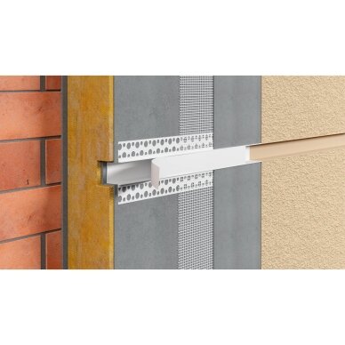 BELLA PLAST profilis PVC dekoratyvinių griovelių formavimui be tinklelio BP11 H3 N 2 BELLA PLAST profilis PVC dekoratyvinių griovelių formavimui be tinklelio BP11 H3 N 2