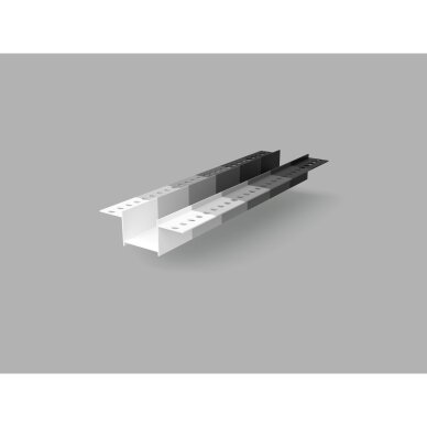 BELLA PLAST profilis PVC dekoratyvinių griovelių formavimui be tinklelio BP11 H3 R 2 BELLA PLAST profilis PVC dekoratyvinių griovelių formavimui be tinklelio BP11 H3 R 2