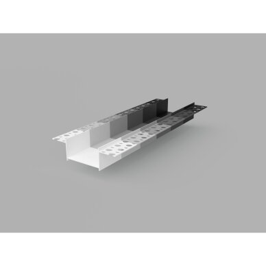 BELLA PLAST profilis PVC dekoratyvinių griovelių formavimui be tinklelio BP11 H5 R 2