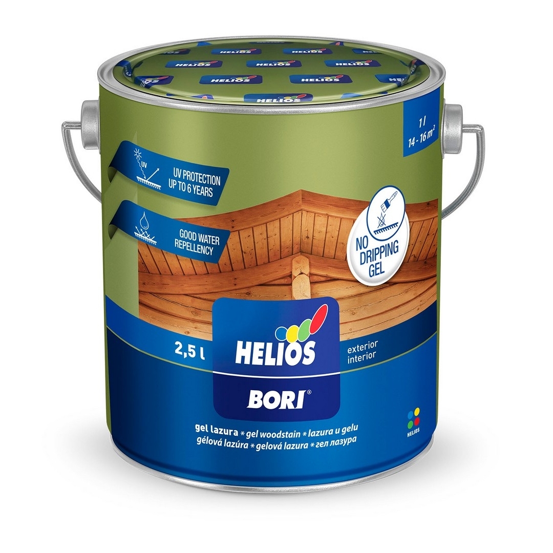Dažyvė medienai BORI GEL spalva Nr.03 Dažyvė medienai BORI GEL spalva Nr.03