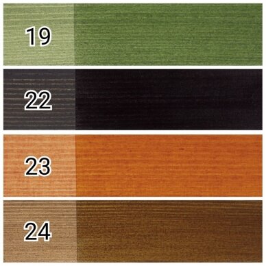 Dažyvė medienai Belinka TOPLASUR UV PLUS spalva Nr.19 2