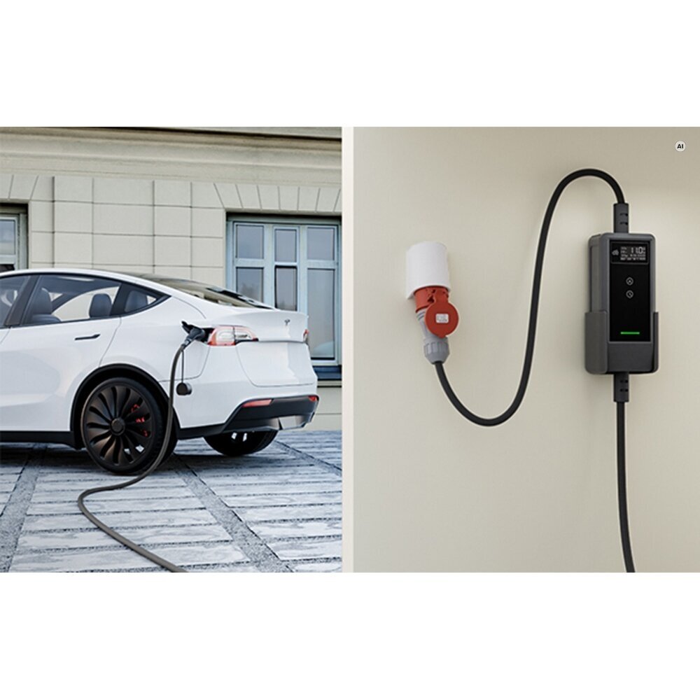 DEPOW mobili elektromobilių įkrovimo stotelė EV, 11 kW, 10 m 4