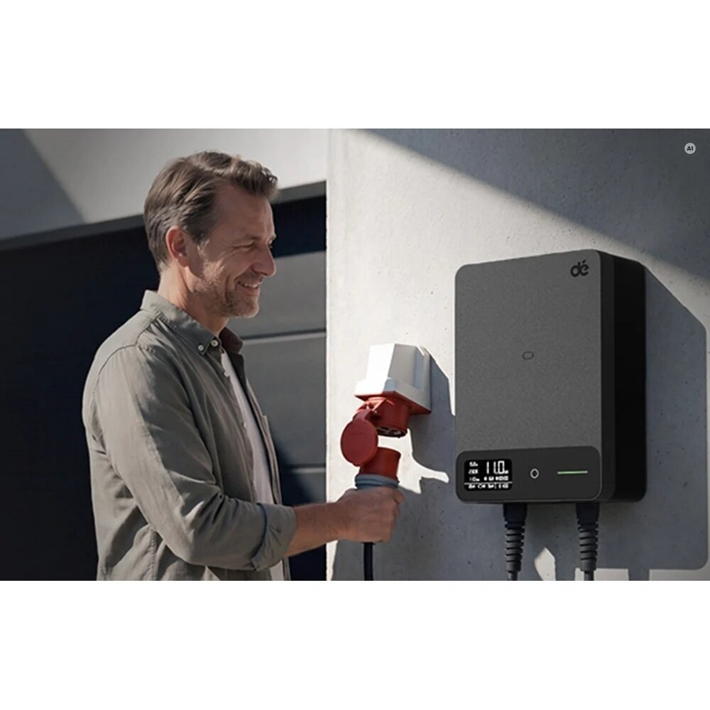 DEPOW stacionari elektromobilių įkrovimo stotelė, 11 kW, 15 m 4