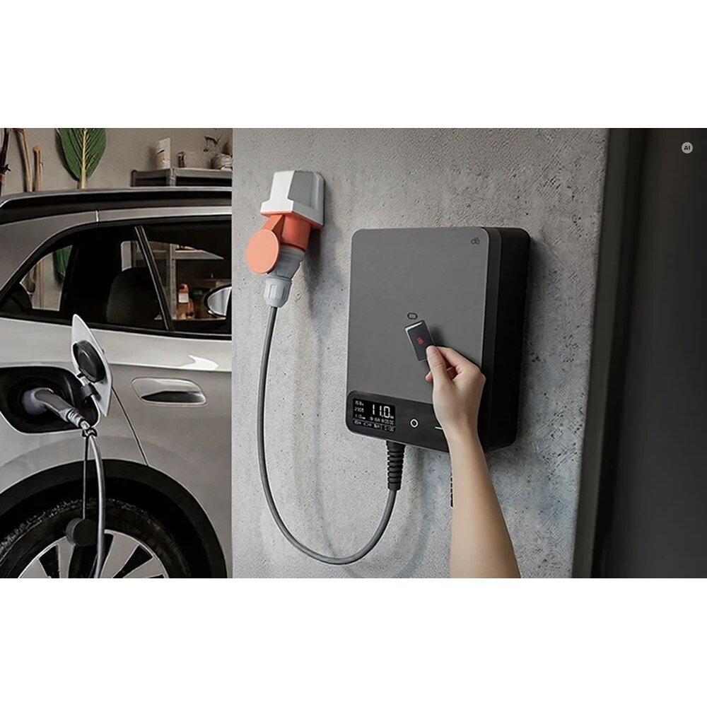 DEPOW stacionari elektromobilių įkrovimo stotelė, 11 kW, 10 m 6