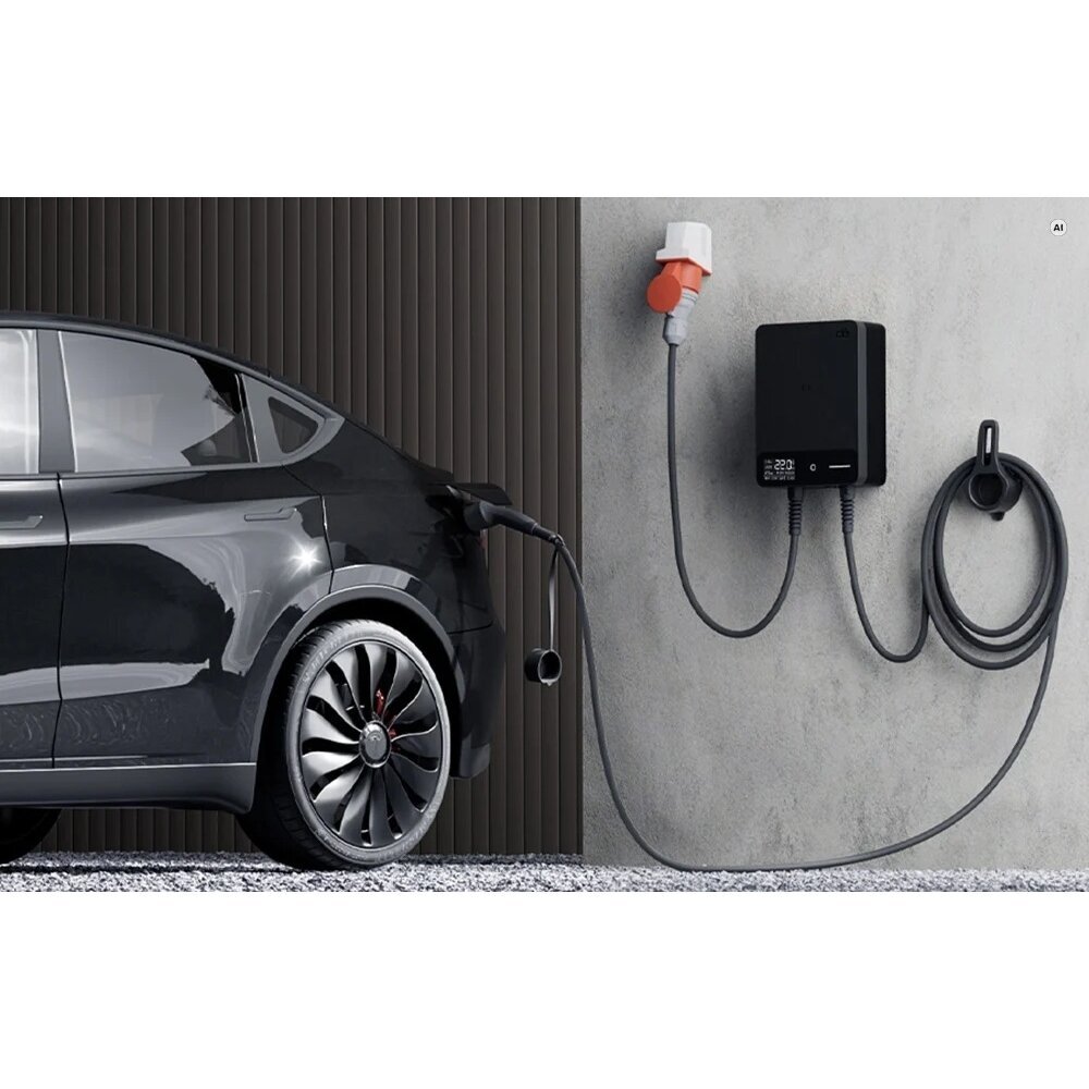 DEPOW stacionari elektromobilių įkrovimo stotelė, 22 kW, 10 m 3