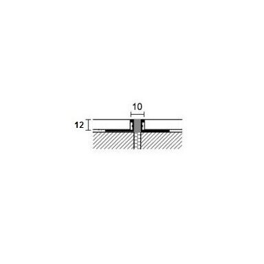 Deformācijas profils NTA/125 RAL7046 Deformācijas profils NTA/125 RAL7046
