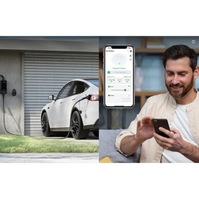 DEPOW mobili elektromobilių įkrovimo stotelė EV, 22 kW, 7 m 5