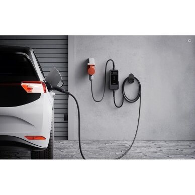 DEPOW mobili elektromobilių įkrovimo stotelė EV, 22 kW, 7 m 8