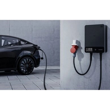 DEPOW stacionari elektromobilių įkrovimo stotelė, 22 kW, 10 m 4
