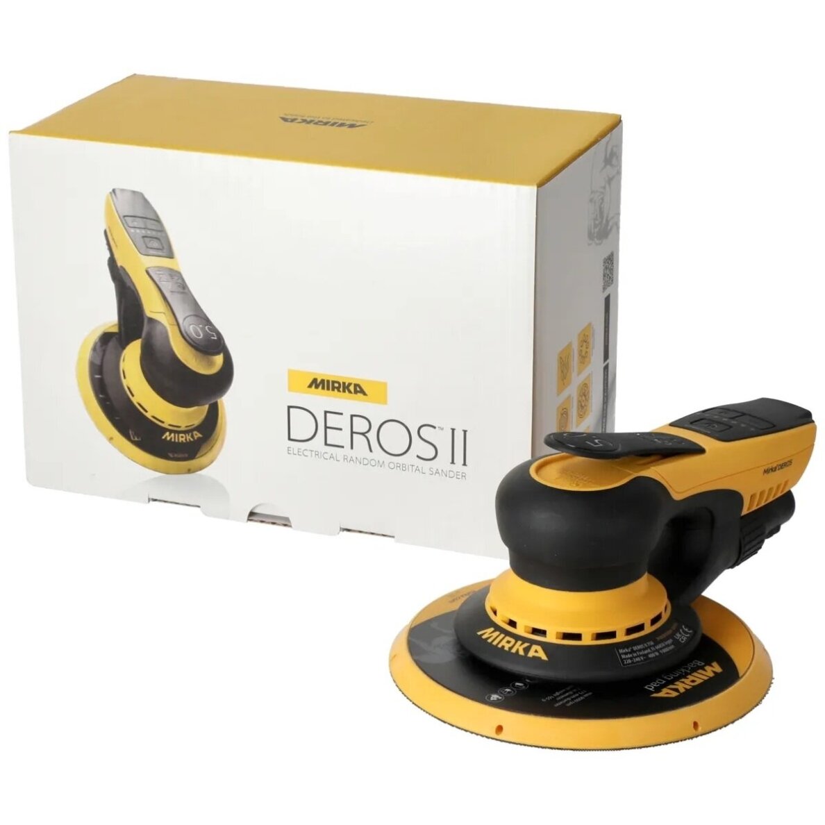 Elektrinis ekscentrinis šlifuoklis Mirka® DEROS II 750 EU Elektrinis ekscentrinis šlifuoklis Mirka® DEROS II 750 EU