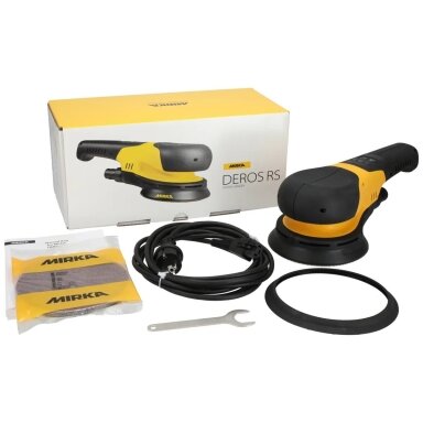 Elektrinis rotacinis šlifuoklis Mirka® DEROS RS 600 Elektrinis rotacinis šlifuoklis Mirka® DEROS RS 600