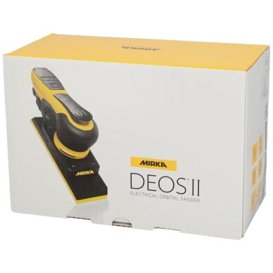 Elektrinis vibracinis šlifuoklis Mirka® DEOS II 383 EU 2 Elektrinis vibracinis šlifuoklis Mirka® DEOS II 383 EU 2
