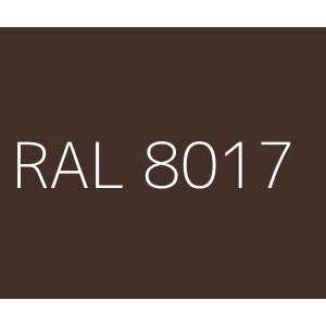 Emaliniai dažai TESSAROL cinkuotiems paviršiams RAL8017 Ruda 1
