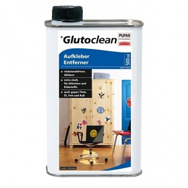 Etiķešu noņemšanas līdzeklis GLUTOCLEAN Etiķešu noņemšanas līdzeklis GLUTOCLEAN