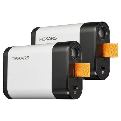 Fiskars PowerTools 12V–4Ah baterijų rinkinys, 2vnt. Fiskars PowerTools 12V–4Ah baterijų rinkinys, 2vnt.