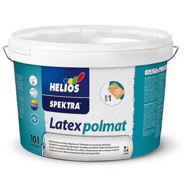 HELIOS balti dažai vidaus sienoms SPEKTRA LATEX SEMI MATT HELIOS balti dažai vidaus sienoms SPEKTRA LATEX SEMI MATT