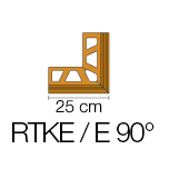 Išorinis kampas BARA-RTKE/E 90° profiliuočiui BARA-RTKE Išorinis kampas BARA-RTKE/E 90° profiliuočiui BARA-RTKE