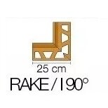 Vidinis kampas BARA-RAKE/I 90° profiliuočiui BARA-RAKE Vidinis kampas BARA-RAKE/I 90° profiliuočiui BARA-RAKE