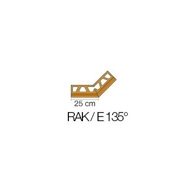 Išorinis kampas BARA-RAK/E 135° profiliuočiui BARA-RAK