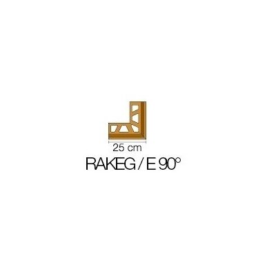 Išorinis kampas BARA-RAKEG/E 90° profiliuočiui BARA-RAKEG
