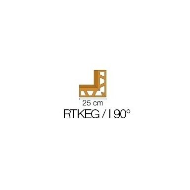 Vidinis kampas BARA-RTKEG/I 90° profiliuočiui BARA-RTKEG
