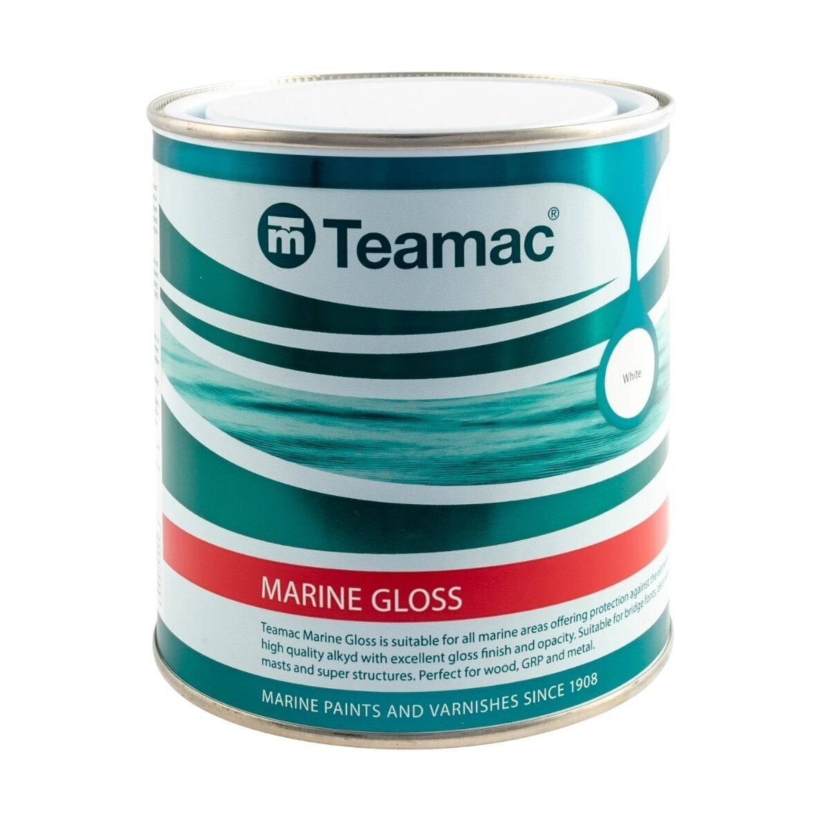 Jūrinės paskirties dažai Teamac MARINE GLOSS, Chocolate - ruda Jūrinės paskirties dažai Teamac MARINE GLOSS, Chocolate - ruda