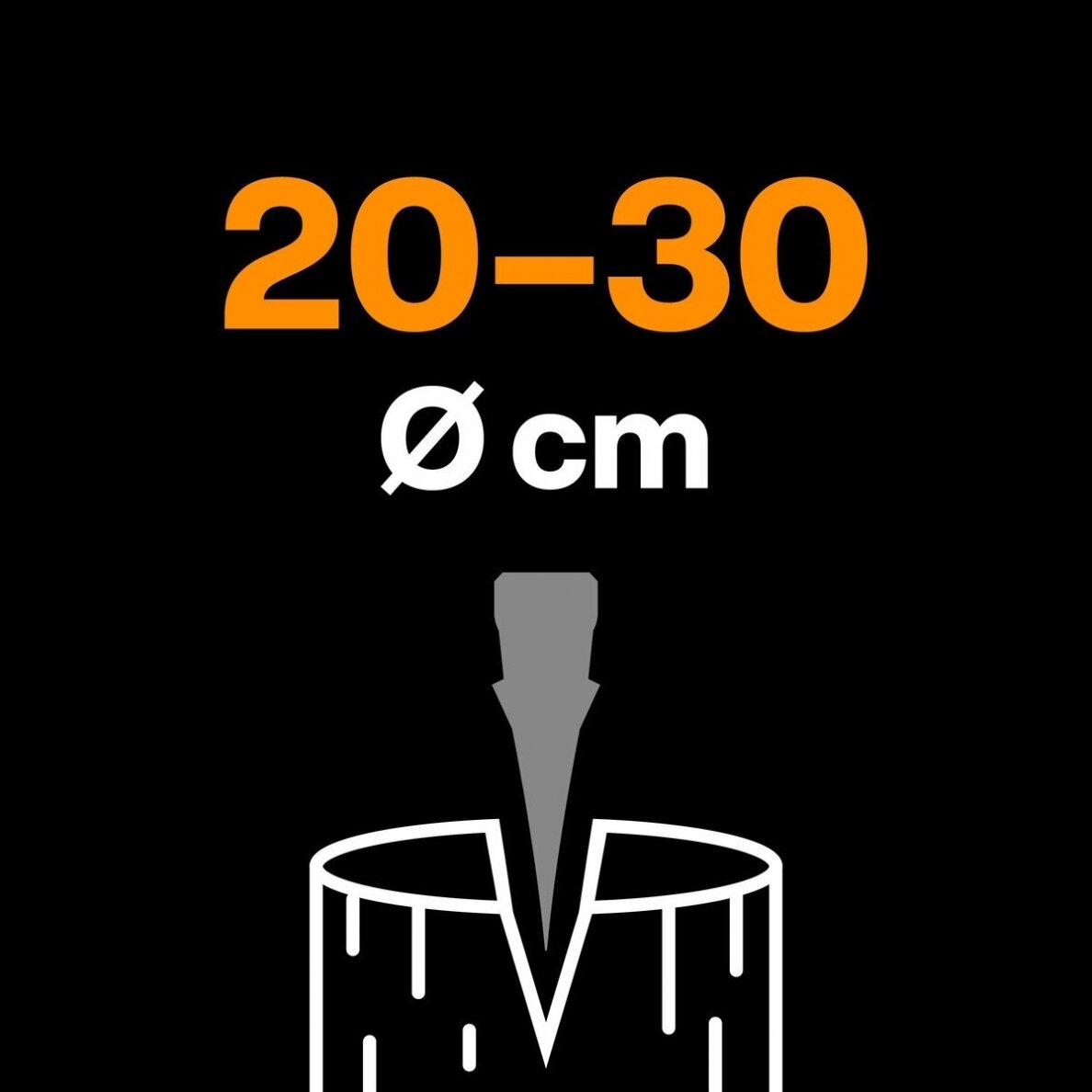 Cirvis FISKARS X28 šķelšanas M 7