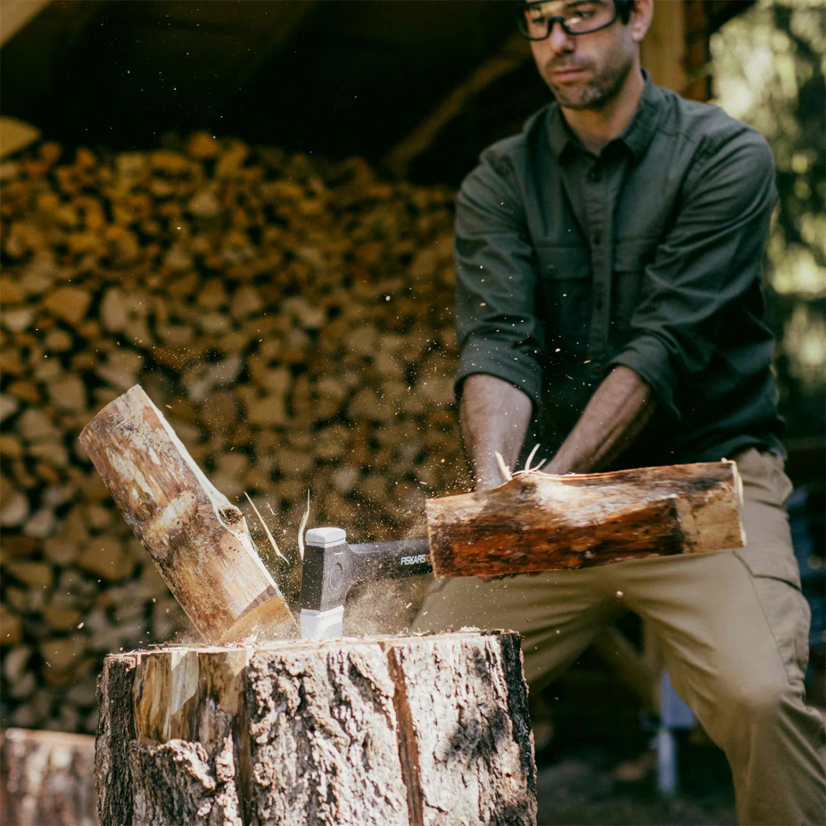Cirvis FISKARS X32 šķelšanas L 10 Cirvis FISKARS X32 šķelšanas L 10