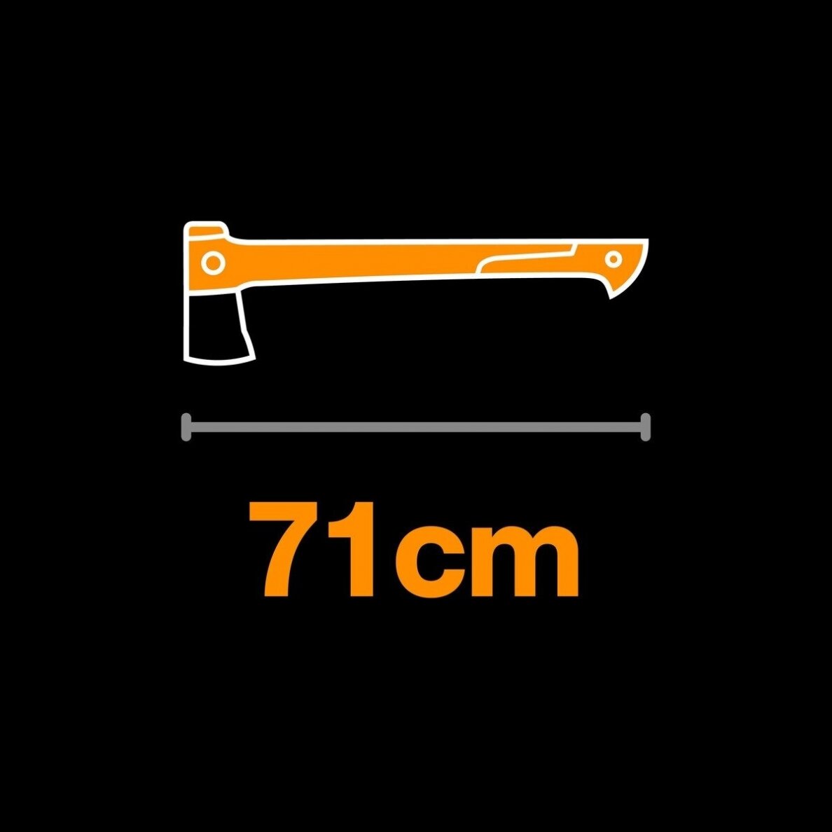 Cirvis FISKARS X32 šķelšanas L 8
