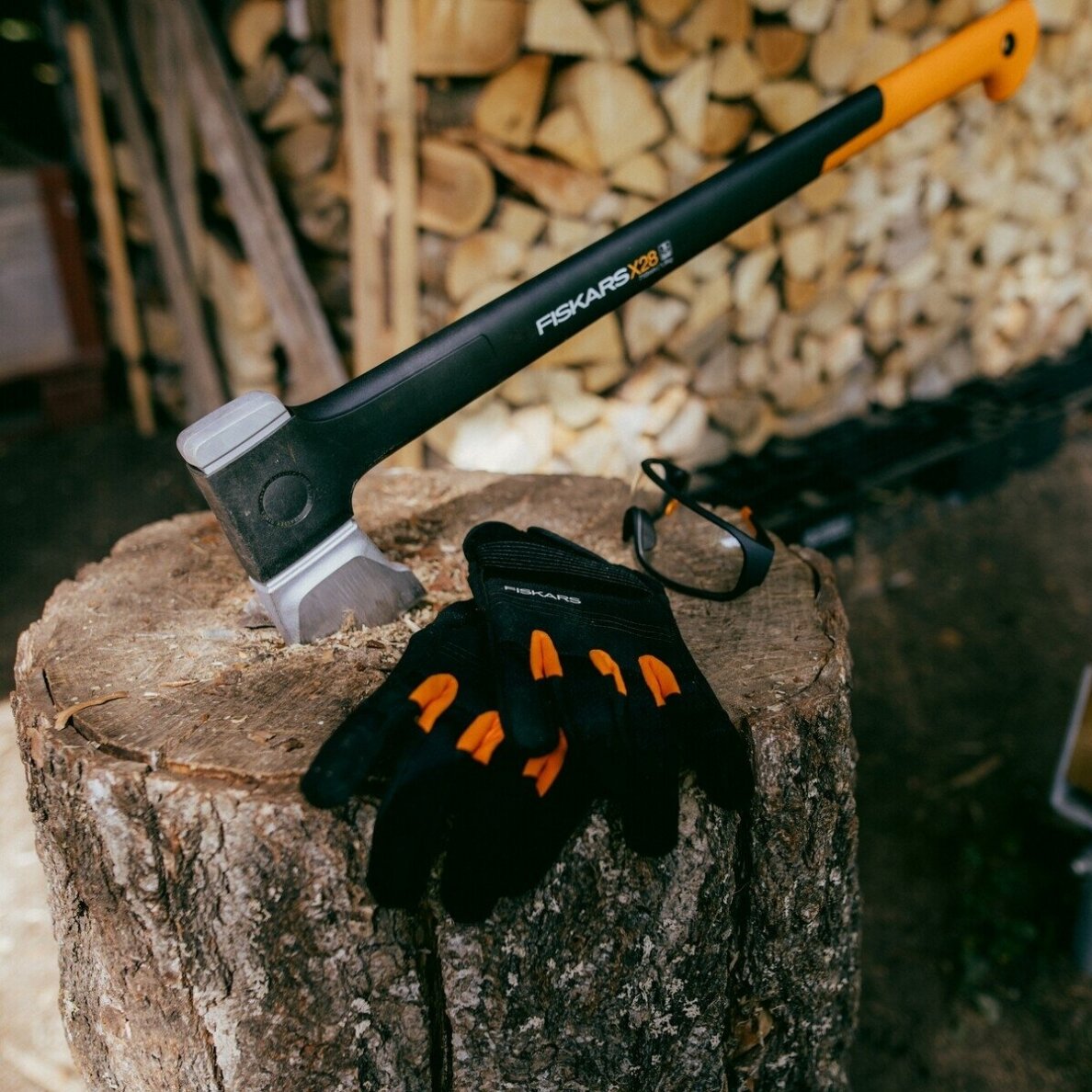Cirvis FISKARS X32 šķelšanas L 14