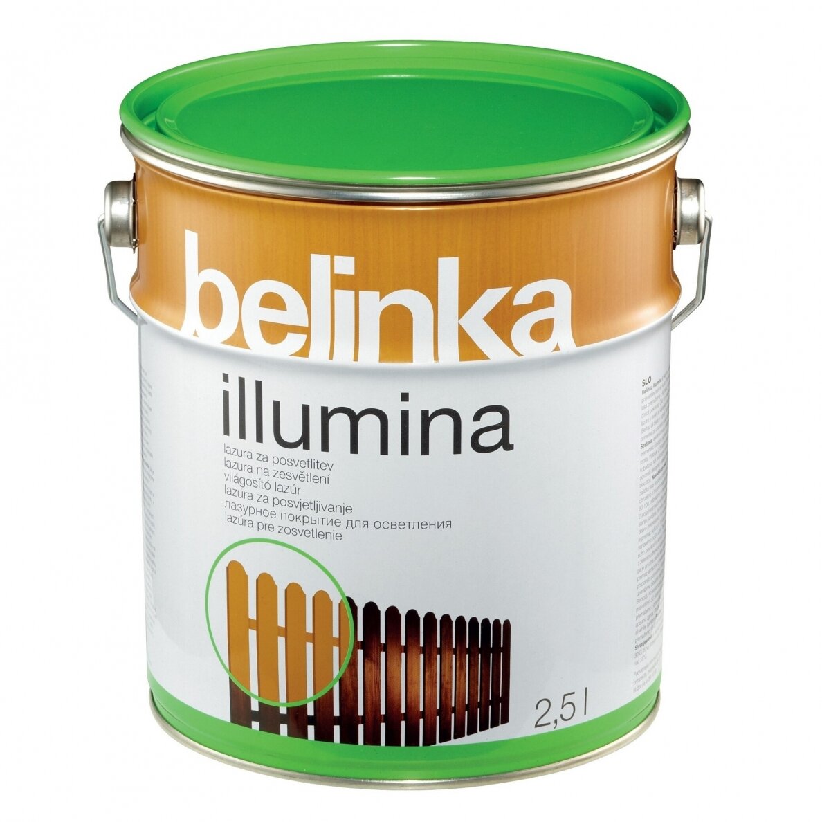 Priemonė medinių paviršių šviesinimui BELINKA ILLUMINA