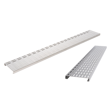 Richard Brink® režģis drenāžas kanālam, taisnstūra perforācija 30x5 mm, NP Richard Brink® režģis drenāžas kanālam, taisnstūra perforācija 30x5 mm, NP
