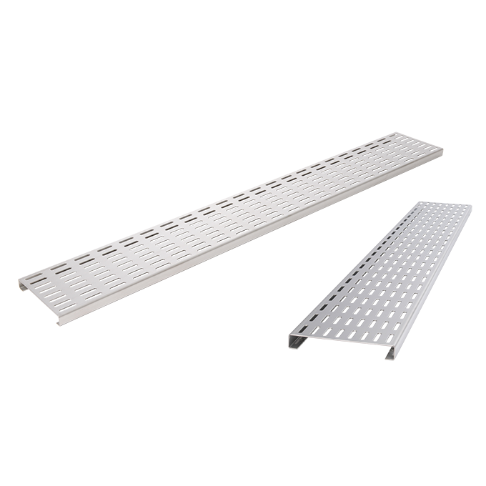 Richard Brink® režģis drenāžas kanālam, noapaļoti stūri, šauras perforācijas 30x5 mm