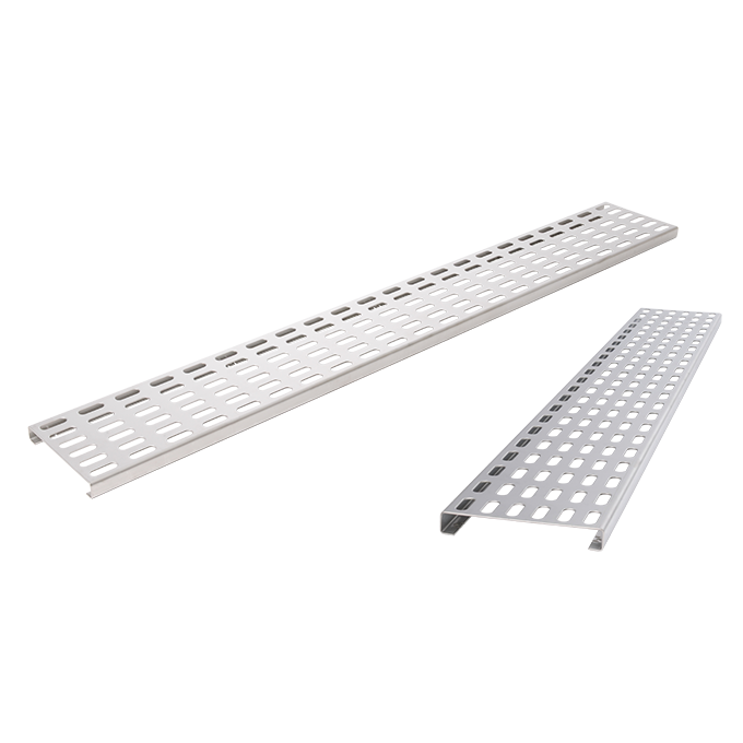 Richard Brink® režģis drenāžas kanāliem, noapaļoti stūri, plaša perforācija 30x10 mm