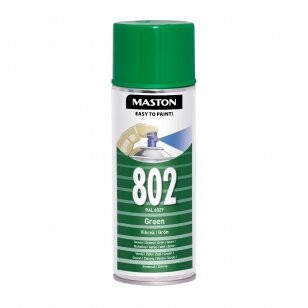 Aerozoliniai dažai MASTON 100, Žalia 802, RAL6029
