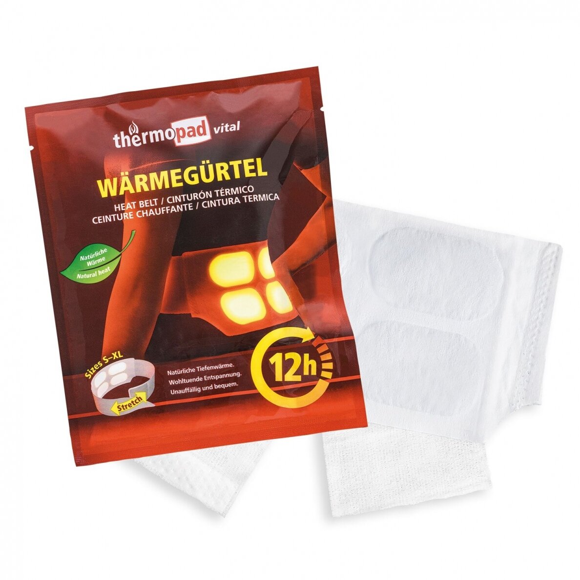 Sildīšanas josta viduklim THERMOPAD, 3 gab 2