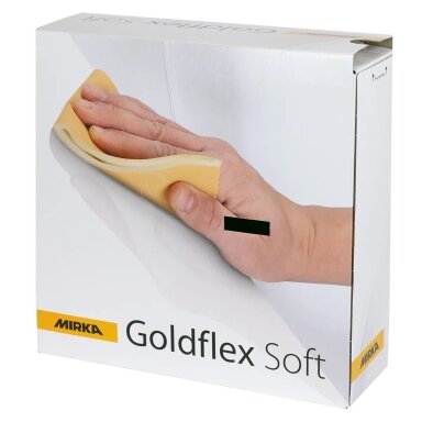 Šlifavimo popierius rulone Mirka® Goldflex Soft 115 x 125 mm Šlifavimo popierius rulone Mirka® Goldflex Soft 115 x 125 mm