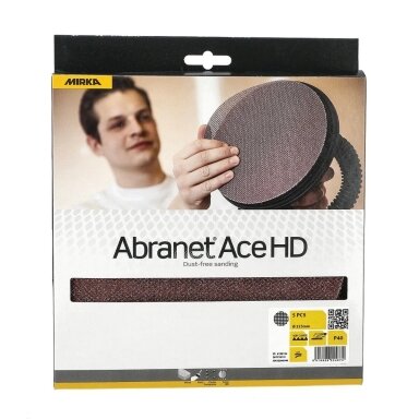 Šlifavimo tinklelis Mirka® Abranet ACE HD 225 mm Šlifavimo tinklelis Mirka® Abranet ACE HD 225 mm