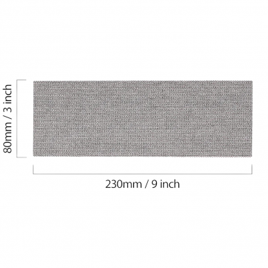 Šlifavimo tinklelis Mirka® Abranet 80 x 230 mm 1