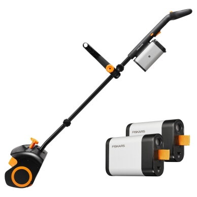 Akumuliatorinis sniego kastuvas Fiskars eSnowShovel 5